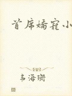 首席娇宠小情人