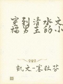 穿到清水文里造福男主的小说