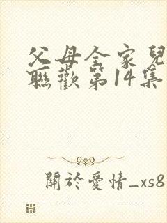 父母全家儿女大联欢第14集