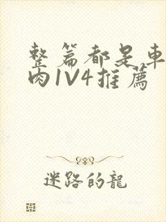 整篇都是车的多肉1V4推荐