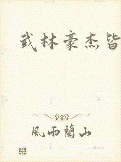 武林豪杰皆我奴