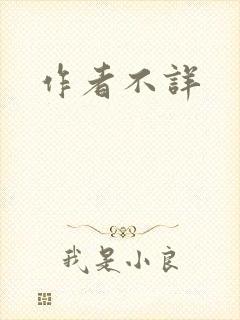 《作者不详》小说封面