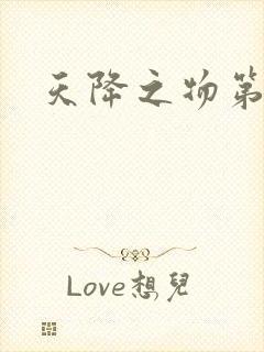 天降之物第一季