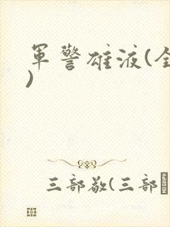 军警雄液(全篇)