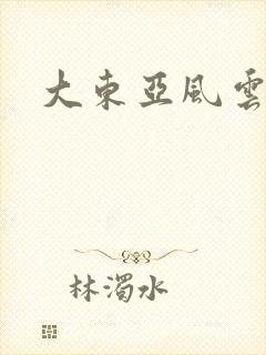 大东亚风云封面