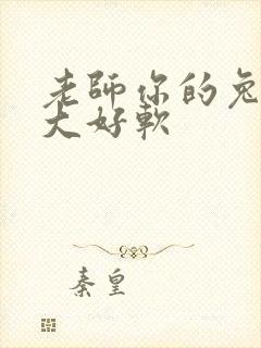 老师你的兔子好大好软