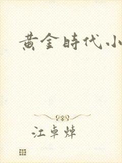 黄金时代小说