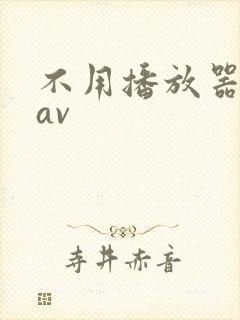 不用播放器的gav