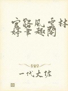 官路风云林海姜婷笔趣阁