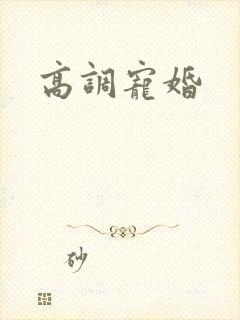 高调宠婚