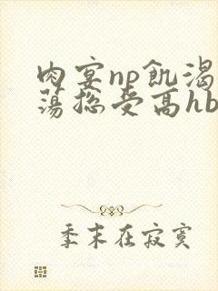 肉宴np饥渴放荡总受高hbl