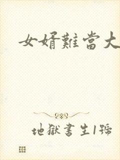 女婿难当大结局