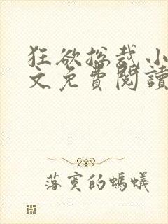 狂欲总裁小说全文免费阅读