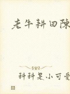 老牛耕田陈雪