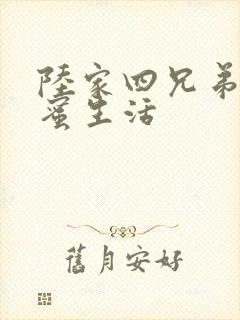 陆家四兄弟的甜蜜生活