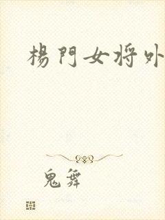 杨门女将外传封面