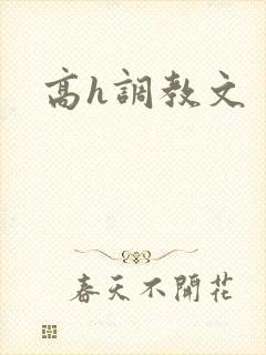 高h调教文
