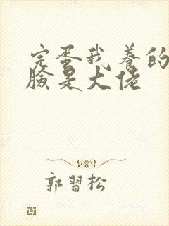 完蛋我养的小白脸是大佬