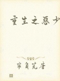 重生之恶少