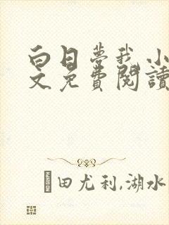 白日梦我小说全文免费阅读