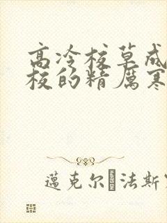 高冷校草成为全校的精厉寒小说