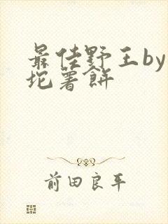 最佳野王by一坨薯饼