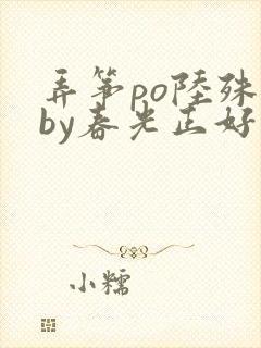 弄筝po陆殊词by春光正好