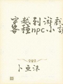 穿越到游戏里和各种npc小说