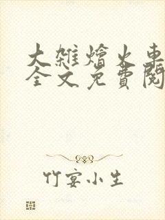 大杂烩火车小说全文免费阅读