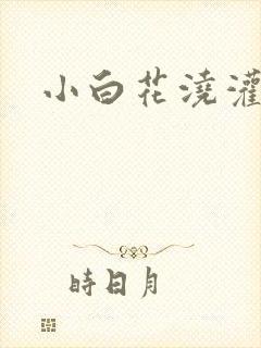 小白花浇灌日常