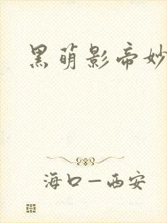 黑萌影帝妙探妻