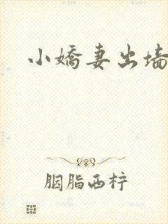 小娇妻出墙记