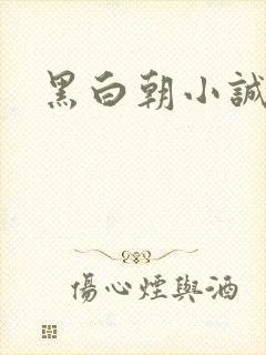 黑白朝小诚