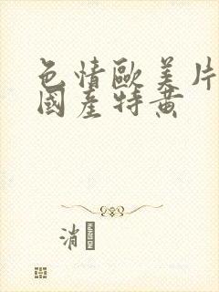 色情欧美片午夜国产特黄