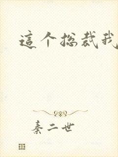 这个总裁我要了