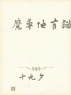 魔尊他有猫了