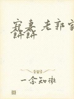 宠妻 老郭家的饼饼