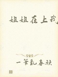 姐姐在上我在下