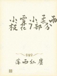 小雪小柔两个大校花7部分
