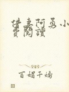 借妻阿勇小说免费阅读