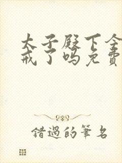 太子殿下今天破戒了吗免费阅读