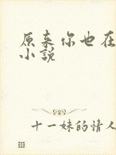 原来你也在这里小说