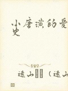 小唐璜的爱情历史