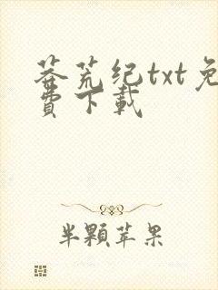 莽荒纪txt免费下载