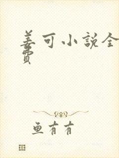 姜可小说全文免费