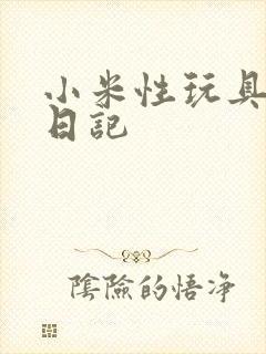 小米性玩具羞辱日记