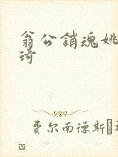 翁公销魂姚瑶琦琦