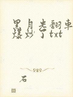 黑月光翻车后被爆炒了txt