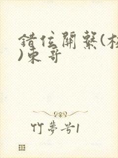 错位关系(校园)东哥