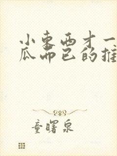 小东西才一根黄瓜而已的推荐书